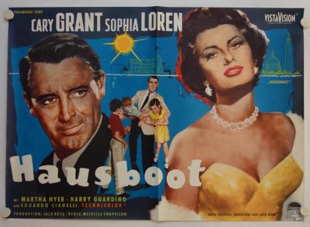 Hausboot originales deutsches A0-Filmplakat